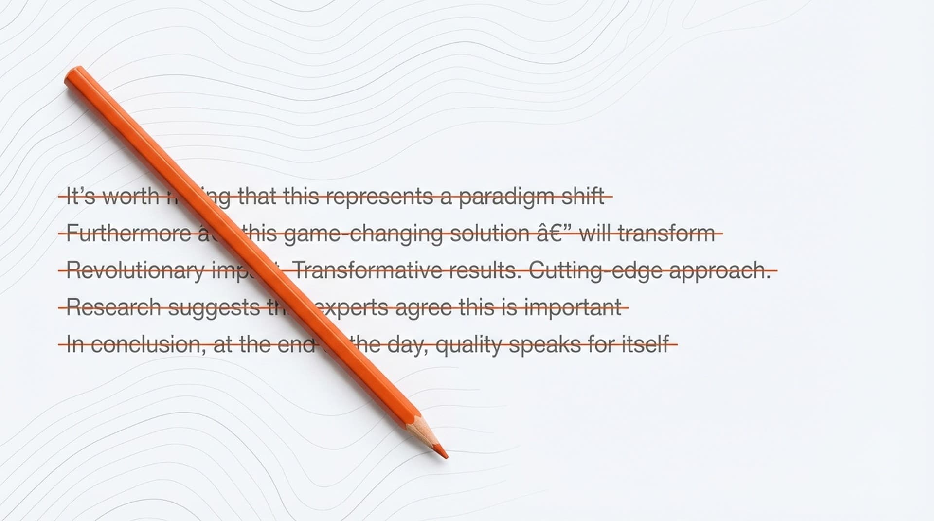 Anti-Slop: 15 Patterns I Check Before Any AI Content Ships